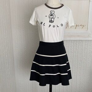 Club Monaco black mini skirt